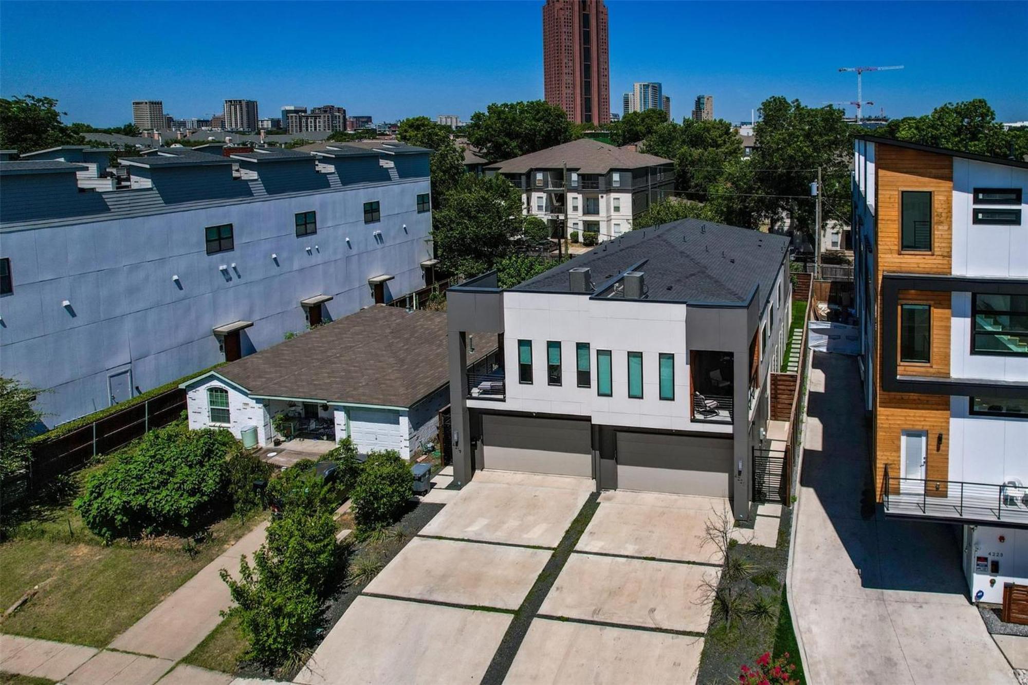 Townhouse Uptown Private Patio Villa Dallas Exterior photo